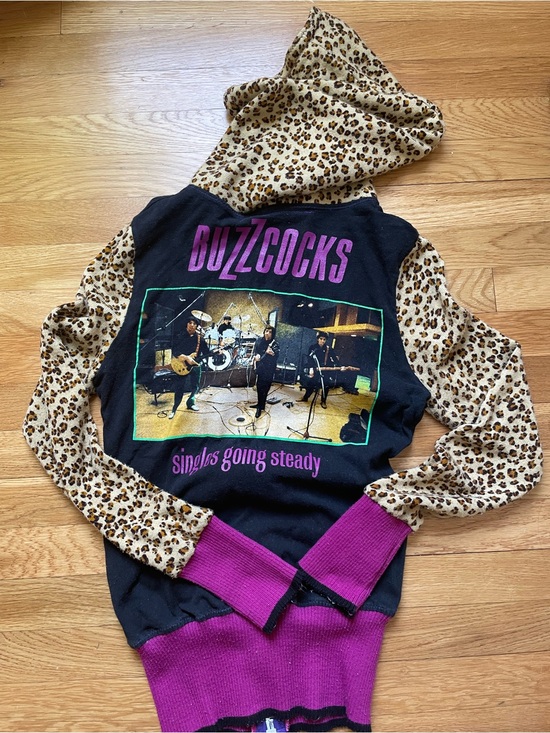 handmade diy Jackets & Blazers - DIY Buzzcocks hoodie